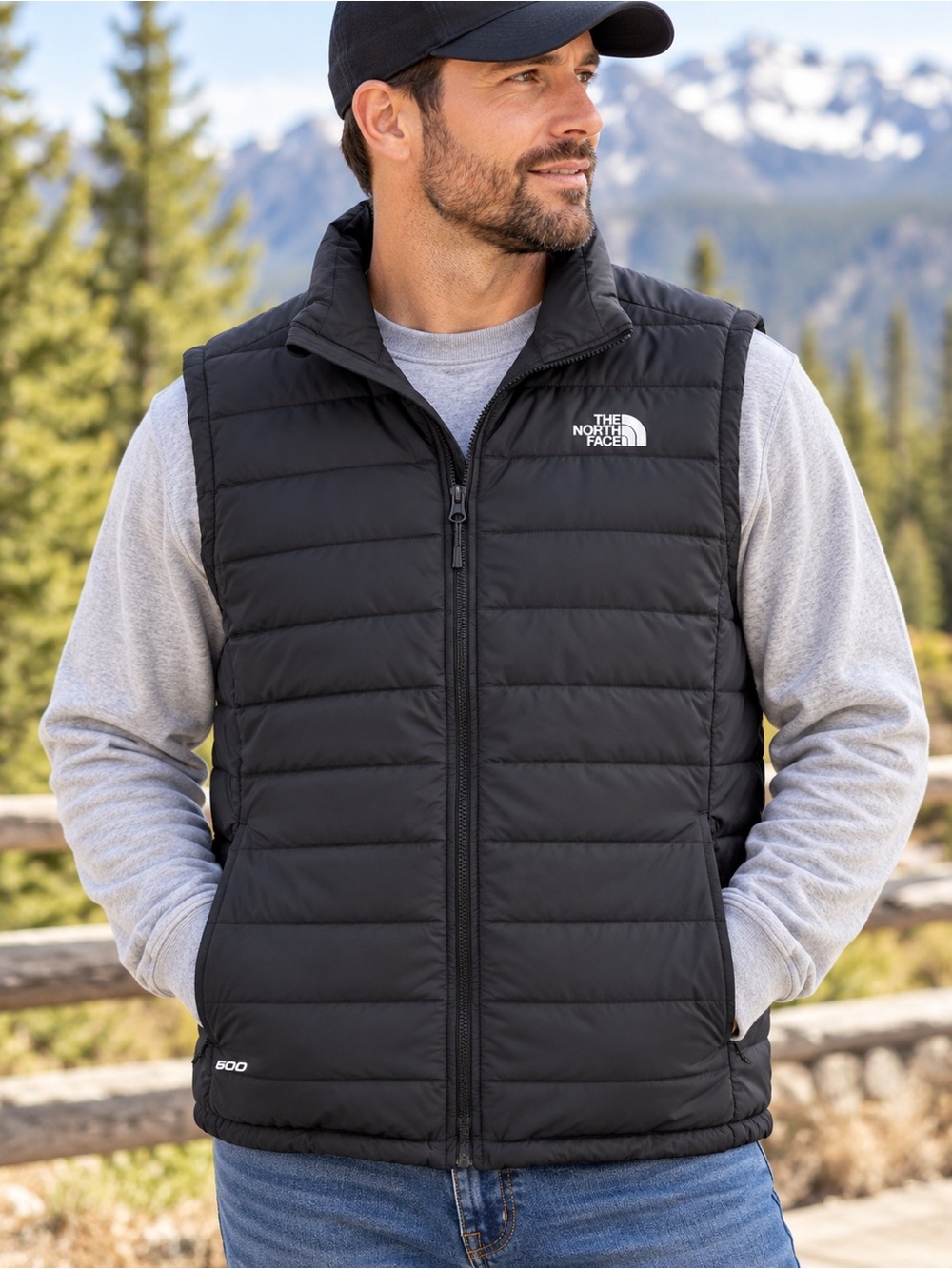 Authentic The North Face Men’s 600 Down Vest XXL